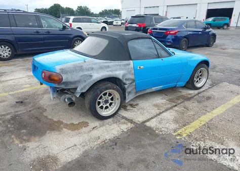 1993 Mazda Mx-5 Miata из США, поврежденный, VIN JM1NA3519P1420544